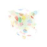 Fashion, accesorii si bijuterii - Femei - Accesorii femei - Esarfe si fulare femei - Esarfa de dama, Buticcochet, 60x60 cm, 40% matase 60% poliester, cu imprimeu cu buline, Multicolor - ES2130 - Infinity.ro