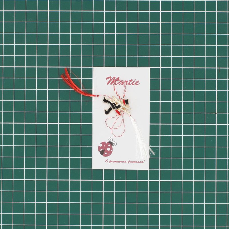 Market - Cadouri - Martisoare - Martisor Brosa, Buticcochet, din metal, model Cosar, Multicolor - MR667 - Infinity.ro