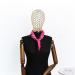 Fashion, accesorii si bijuterii - Femei - Accesorii femei - Esarfe si fulare femei - Bandana din bumbac, dimensiune 55 x 55 cm, imprimeu mandala, Buticcochet, Roz - ES2196 - Infinity.ro