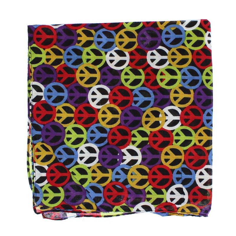 Fashion, accesorii si bijuterii - Femei - Accesorii femei - Esarfe si fulare femei - Bandana din bumbac, dimensiune 55 x 55 cm, Buticcochet, imprimeu Multicolor - ES2216 - Infinity.ro