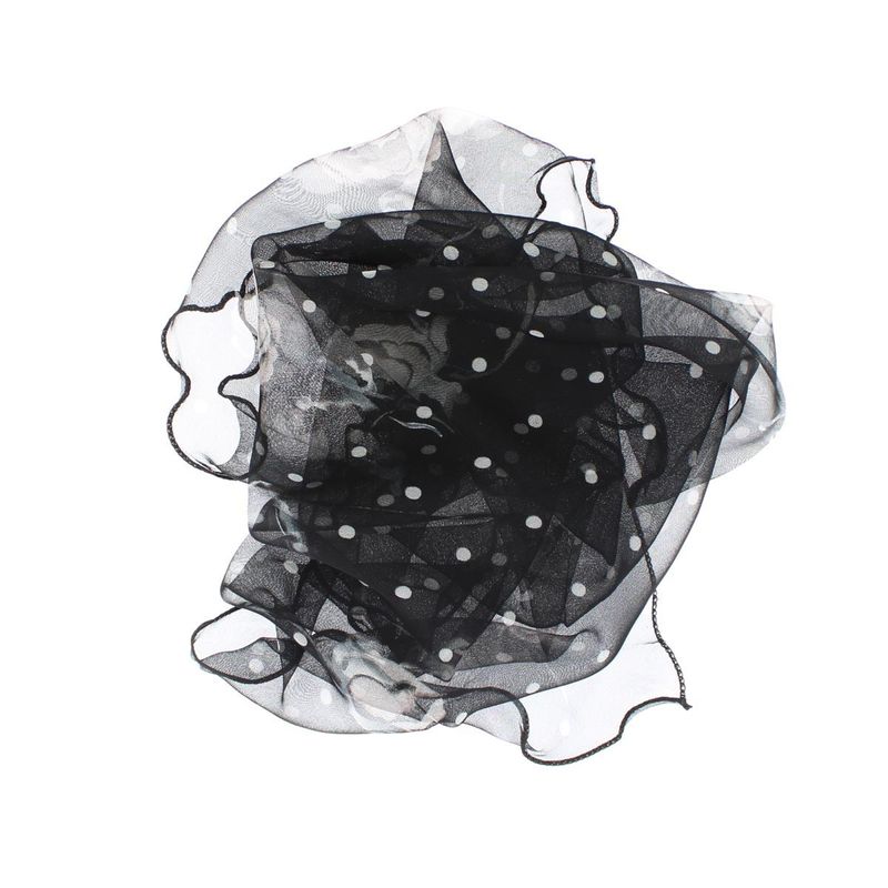 Fashion, accesorii si bijuterii - Femei - Accesorii femei - Esarfe si fulare femei - Esarfa de dama, Buticcochet, 60x60 cm, 40% matase 60% poliester, cu imprimeu cu flori, Negru - ES2134 - Infinity.ro