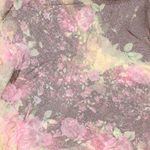 Fashion, accesorii si bijuterii - Femei - Accesorii femei - Esarfe si fulare femei - Esarfa de dama, Buticcochet, 60x60 cm, 40% matase 60% poliester, imprimeu floral, Maro - ES2160 - Infinity.ro