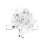 Fashion, accesorii si bijuterii - Femei - Accesorii femei - Esarfe si fulare femei - Esarfa de dama, Buticcochet, 60x60 cm, 40% matase 60% poliester, Negru cu alb - ES2137 - Infinity.ro