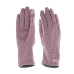 Fashion, accesorii si bijuterii - Femei - Accesorii femei - Manusi femei - Manusi dama, de iarna, din material sintetic si bumbac, cu degete, one size, Mov - MA340 - Infinity.ro