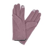 Fashion, accesorii si bijuterii - Femei - Accesorii femei - Manusi femei - Manusi dama, de iarna, din material sintetic si bumbac, cu degete, one size, Mov - MA340 - Infinity.ro