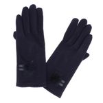 Fashion, accesorii si bijuterii - Femei - Accesorii femei - Manusi femei - Manusi dama, de iarna, din material sintetic si bumbac, cu degete, one size, Bleumarin - MA359 - Infinity.ro