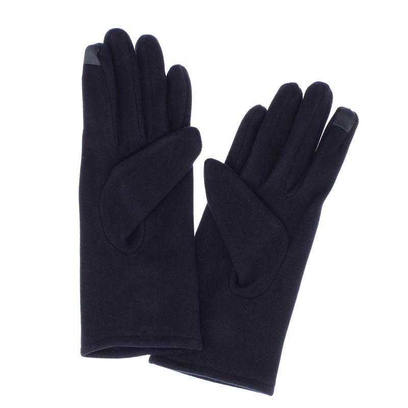 Fashion, accesorii si bijuterii - Femei - Accesorii femei - Manusi femei - Manusi dama, de iarna, din material sintetic si bumbac, cu degete, one size, Bleumarin - MA359 - Infinity.ro