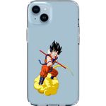 Laptop, Telefoane si Tablete - Telefoane mobile si accesorii - Accesorii Telefoane - Huse telefoane - Husa compatibila cu Apple iPhone 14 Silicon Transparenta Model Dragon Ball Goku - Infinity.ro