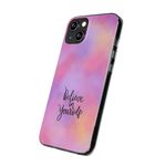 Laptop, Telefoane si Tablete - Telefoane mobile si accesorii - Accesorii Telefoane - Huse telefoane - Husa compatibila cu Apple iPhone 13 Mini Silicon Gel Tpu Model Belive In Yourself - Infinity.ro