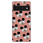 Laptop, Telefoane si Tablete - Telefoane mobile si accesorii - Accesorii Telefoane - Huse telefoane - Husa compatibila cu Google Pixel 6 Pro Silicon Gel Tpu Model Mickey Pattern Peek A Boo - Infinity.ro