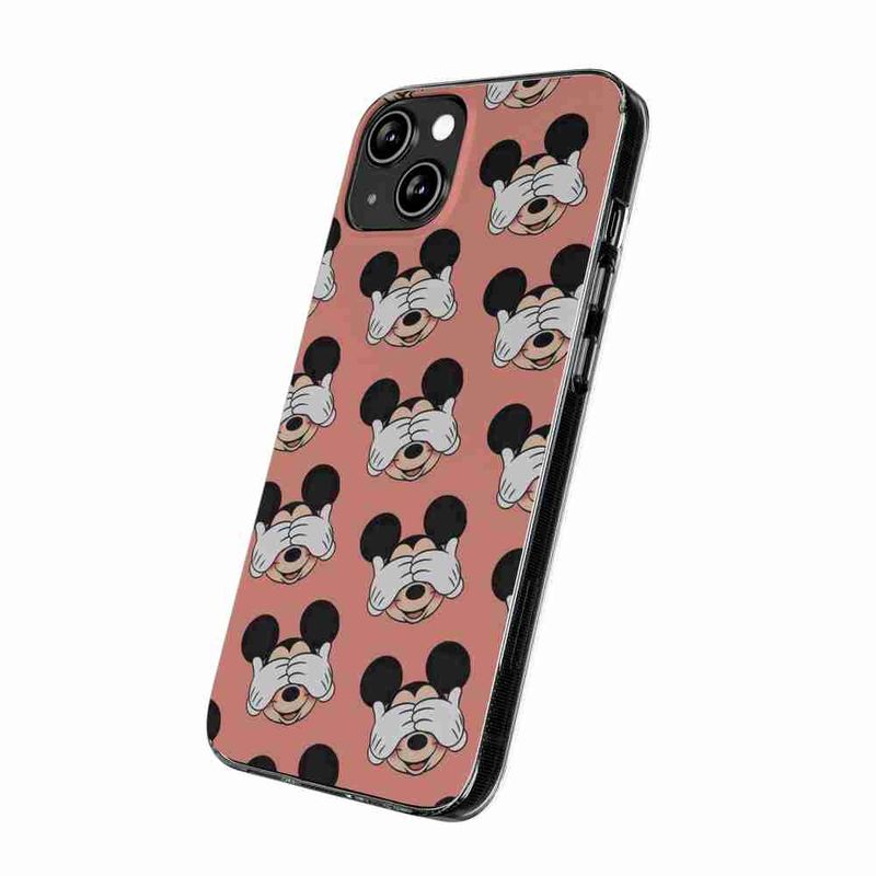 Laptop, Telefoane si Tablete - Telefoane mobile si accesorii - Accesorii Telefoane - Huse telefoane - Husa compatibila cu Google Pixel 6A Silicon Gel Tpu Model Mickey Pattern Peek A Boo - Infinity.ro