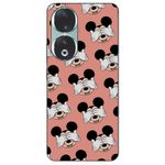 Laptop, Telefoane si Tablete - Telefoane mobile si accesorii - Accesorii Telefoane - Huse telefoane - Husa compatibila cu Honor 90 5G Silicon Gel Tpu Model Mickey Pattern Peek A Boo - Infinity.ro