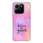 Laptop, Telefoane si Tablete - Telefoane mobile si accesorii - Accesorii Telefoane - Huse telefoane - Husa compatibila cu Honor 400 Smart Silicon Gel Tpu Model Belive in Yourself - Infinity.ro