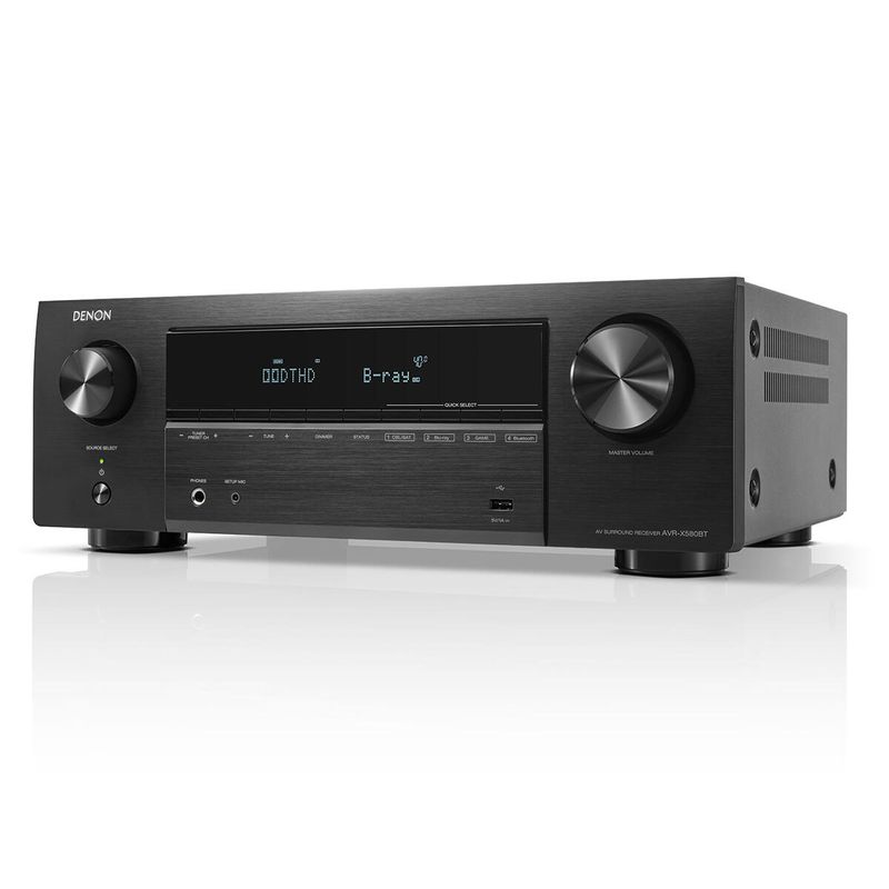 TV, Audio-Video si Foto - Home cinema si Soundbar - Sisteme audio - Sistem Stereo Premium Denon AVR-X580BT + Boxe Polk Audio T50 - Infinity.ro