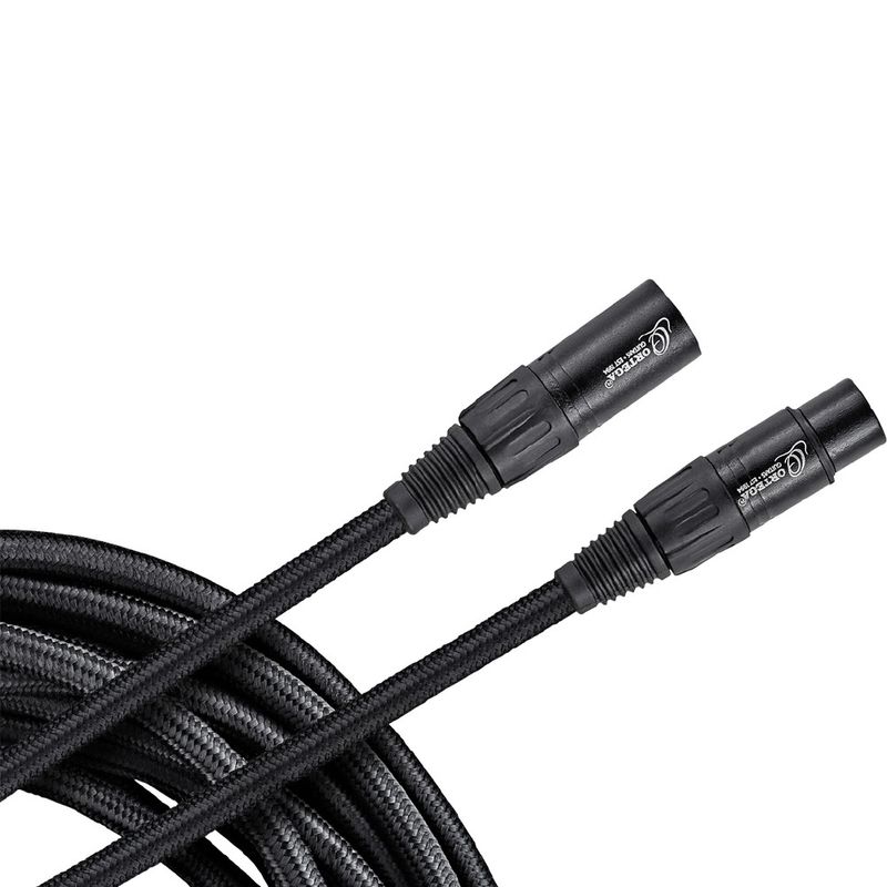 TV, Audio-Video si Foto - Accesorii TV si audio - Cabluri si adaptoare audio - Cablu microfon profesional Ortega OECM-30XX XLR 9m, 24 AWG, ecranare OCC 95% - Infinity.ro