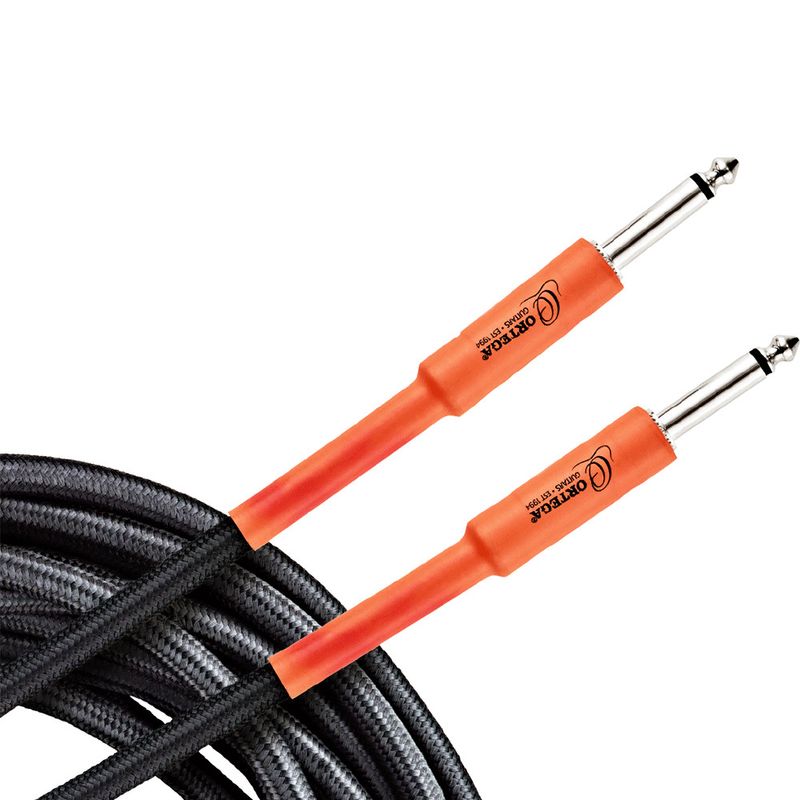TV, Audio-Video si Foto - Accesorii TV si audio - Cabluri si adaptoare audio - Cablu instrument Ortega OECIS-20 6m - jack 6.3mm, nailon 8mm, ecranare 95% - Infinity.ro