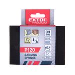 Casa si Gradina - Constructii - Scule electrice si accesorii - Accesorii polizare si slefuire - Spongie slefuire, EXTOL PREMIUM, 8803665, abraziv-corindon, P120 - Infinity.ro