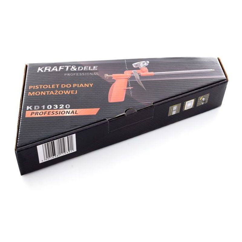 Casa si Gradina - Constructii - Vopsea si tencuieli - Pistoale si sisteme de vopsit si tencuit - Pistol pentru spuma de montaj, Kraft&Dele, KD10320 - Infinity.ro