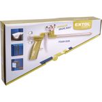 Casa si Gradina - Constructii - Vopsea si tencuieli - Pistoale si sisteme de vopsit si tencuit - Pistol spuma, EXTOL CRAFT, 85011, reglare debit, cadru plastic - Infinity.ro
