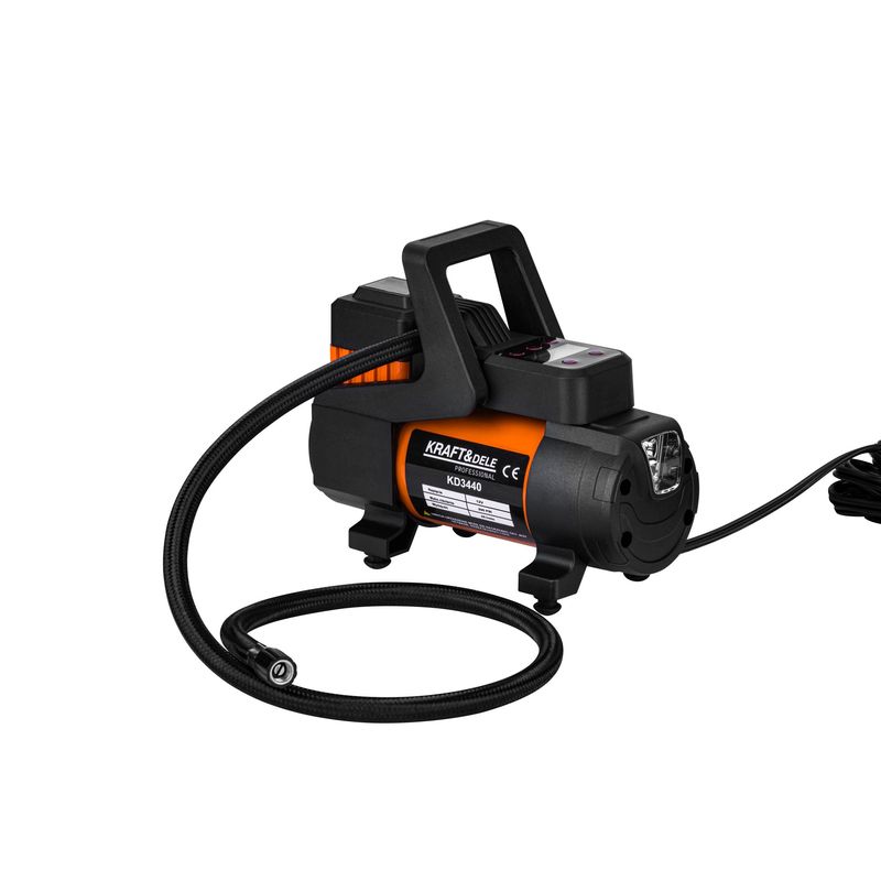 Casa si Gradina - Electrice - Echipamente electrice - Compresoare - Compresor auto 12V, Kraft&Dele, 168W, KD3440 - Infinity.ro