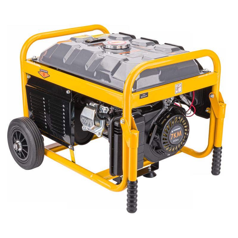 Casa si Gradina - Electrice - Generatoare electrice - Generator de curent POWERMAT PM-AGR-3000MNKE 3000W 230V/400V, PM1196 - Infinity.ro