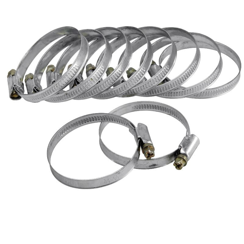 Casa si Gradina - Gradinarit si plante - Instalatii si accesorii pentru irigatii - Furtunuri de gradina si accesorii - Set 10 coliere pentru furtun, Extol, inox, 20-32mm, 70504 - Infinity.ro
