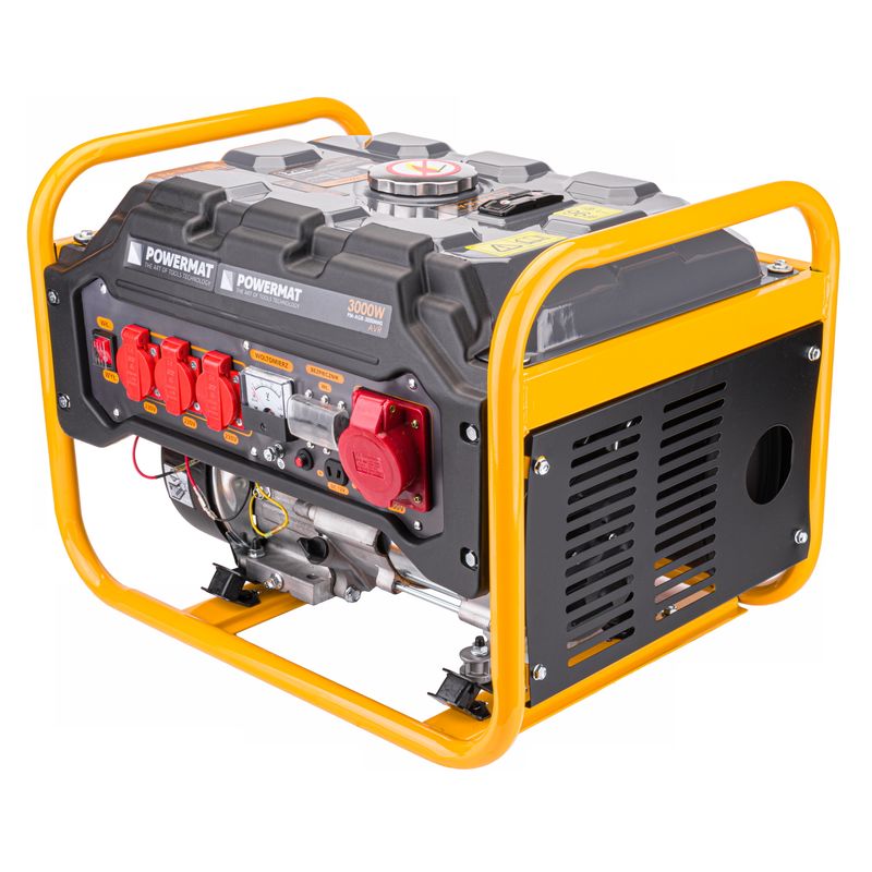 Casa si Gradina - Electrice - Generatoare electrice - Generator de curent, Powermat PM-AGR-3000MNS 3000W 230V/400V, PM1194 - Infinity.ro