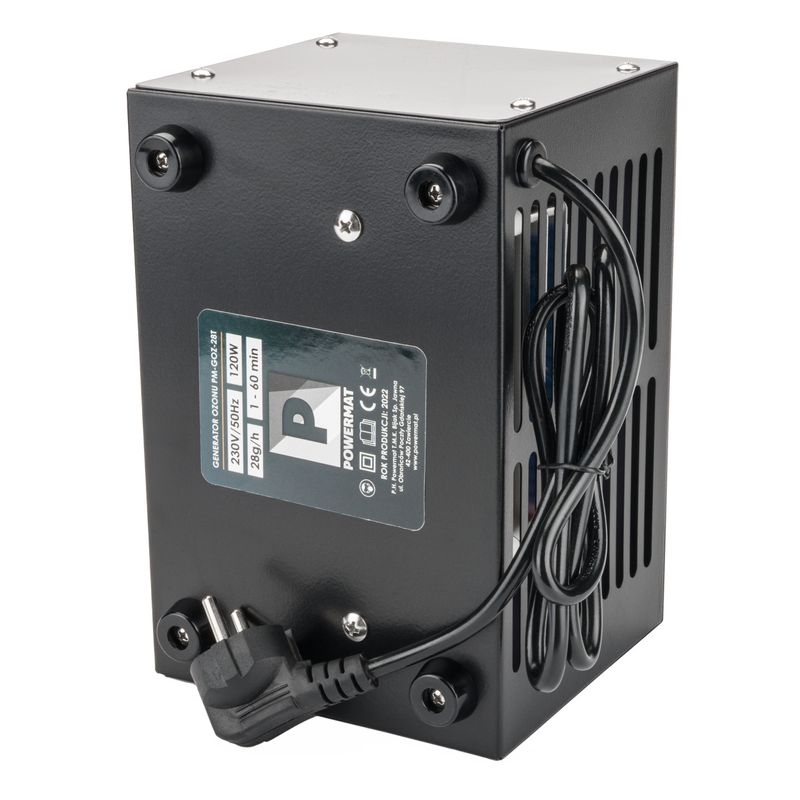 Electronice si Electrocasnice - Climatizare si sisteme de incalzire - Aparate filtrare aer - Generatoare ozon - Generator de Ozon pentru dezinfectare aer si suprafete, Powermat,120W,  PM1171 - Infinity.ro
