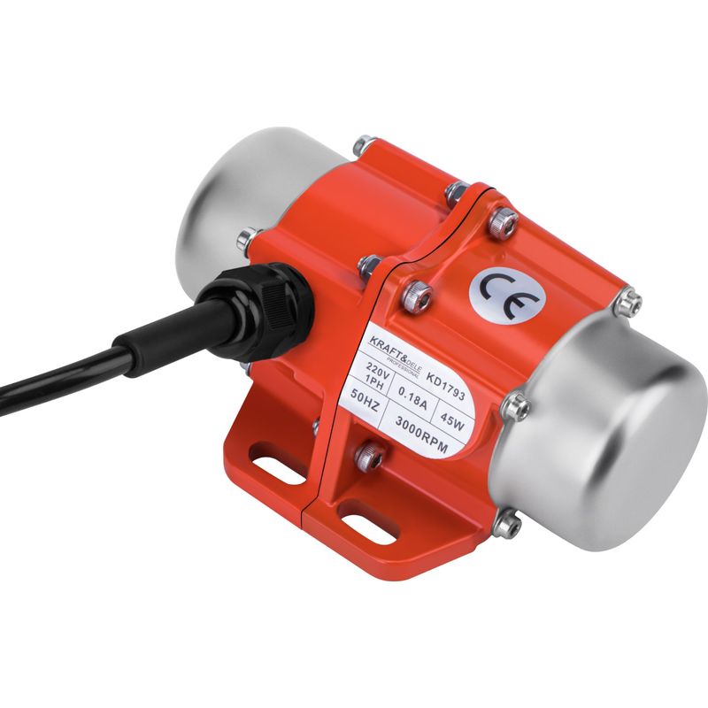 Casa si Gradina - Gradinarit si plante - Utilaje gradina - Motosape si motocultoare - Motor vibrator monofazat 45W,  Kraft&Dele, 3000 rpm 220V, KD1793 - Infinity.ro