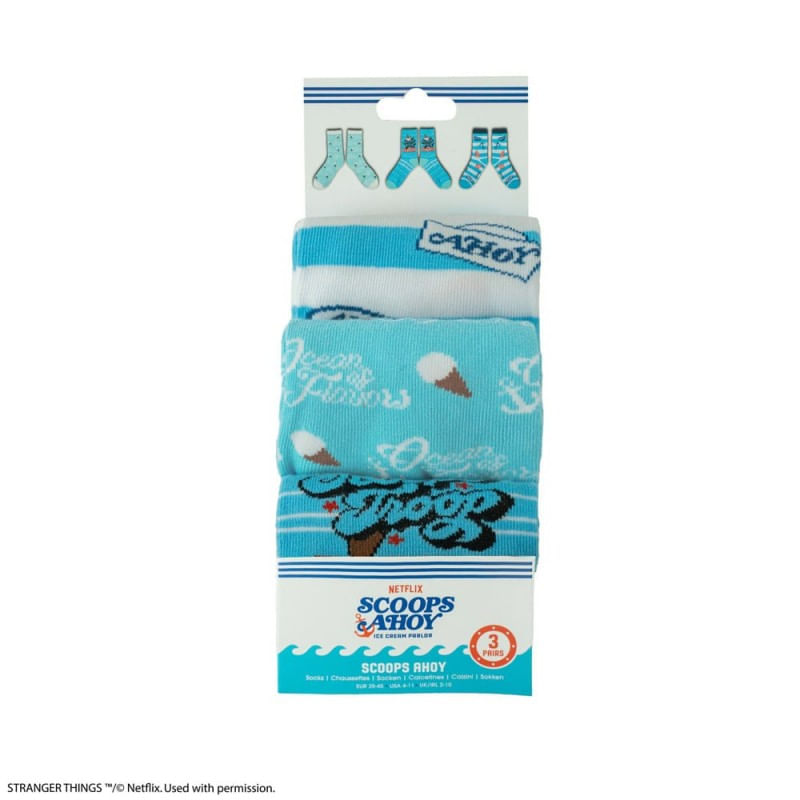Fashion, accesorii si bijuterii - Copii - Lenjerie si pijamale copii - Sosete si dresuri copii - Stranger Things: 1680 Set of 3 Socks - Infinity.ro