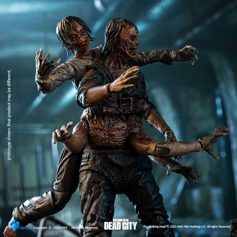 Jucarii, Copii si Bebe - Jucarii si jocuri - Figurine - The Walking Dead Exquisite Mini Action Figure 1/18 Dead City Walker King 11 cm - Infinity.ro
