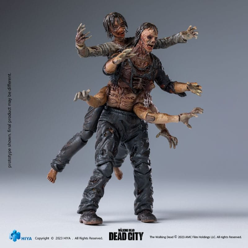 Jucarii, Copii si Bebe - Jucarii si jocuri - Figurine - The Walking Dead Exquisite Mini Action Figure 1/18 Dead City Walker King 11 cm - Infinity.ro