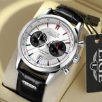 Fashion, accesorii si bijuterii - Barbati - Bijuterii barbati - Ceasuri barbati - Ceas barbatesc de mana Lige Sport Casual Fashion Luxury Analog Quartz Piele naturala - Infinity.ro