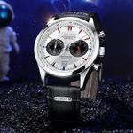 Fashion, accesorii si bijuterii - Barbati - Bijuterii barbati - Ceasuri barbati - Ceas barbatesc de mana Lige Sport Casual Fashion Luxury Analog Quartz Piele naturala - Infinity.ro
