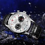 Fashion, accesorii si bijuterii - Barbati - Bijuterii barbati - Ceasuri barbati - Ceas barbatesc de mana Lige Sport Casual Fashion Luxury Analog Quartz Piele naturala - Infinity.ro