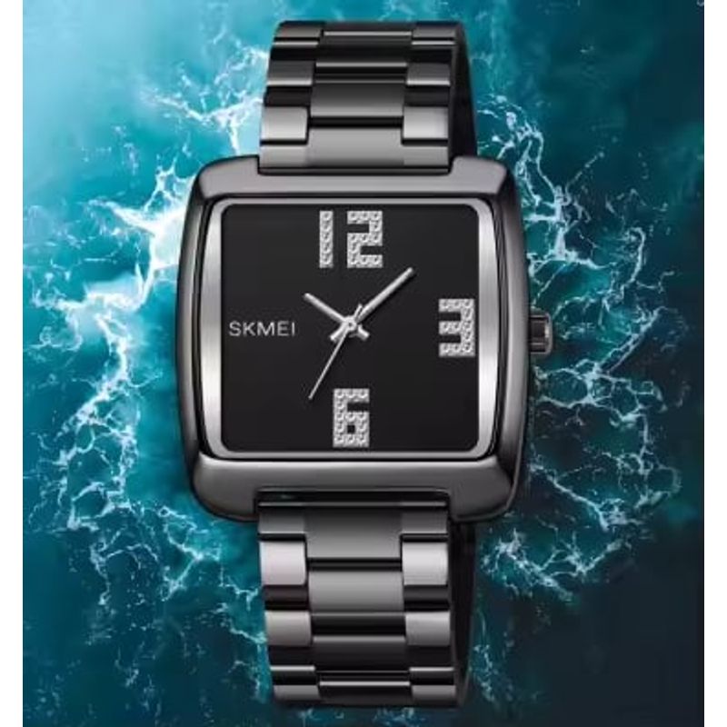 Fashion, accesorii si bijuterii - Barbati - Bijuterii barbati - Ceasuri barbati - Ceas barbatesc de mana Skmei Quartz Analog Elegant Fashion Casual Negru - Infinity.ro
