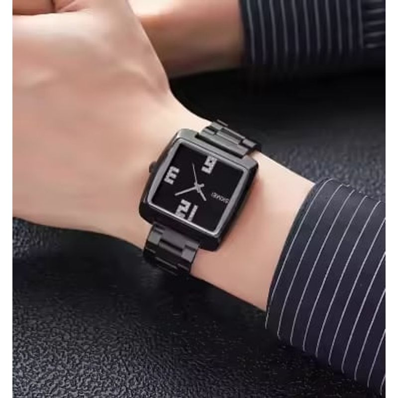 Fashion, accesorii si bijuterii - Barbati - Bijuterii barbati - Ceasuri barbati - Ceas barbatesc de mana Skmei Quartz Analog Elegant Fashion Casual Negru - Infinity.ro