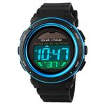 Fashion, accesorii si bijuterii - Barbati - Bijuterii barbati - Ceasuri barbati - Ceas barbatesc de mana Skmei Solar Cronograf Alarma 5 ATM Digital Casual Sport - Infinity.ro