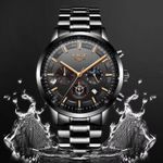 Fashion, accesorii si bijuterii - Barbati - Bijuterii barbati - Ceasuri barbati - Ceas barbatesc Lige Elegant Mecanism Quartz Otel inoxidabil - Infinity.ro