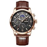 Fashion, accesorii si bijuterii - Barbati - Bijuterii barbati - Ceasuri barbati - Ceas barbatesc Lige Piele Quartz Elegant - Infinity.ro