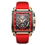 Fashion, accesorii si bijuterii - Barbati - Bijuterii barbati - Ceasuri barbati - Ceas barbatesc Lige Rosu Silicon Otel Afisare data Quartz Analog - Infinity.ro