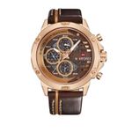 Fashion, accesorii si bijuterii - Barbati - Bijuterii barbati - Ceasuri barbati - Ceas barbatesc Naviforce Elegant Casual Analog Quartz Cronograf Maro Auriu Roze - Infinity.ro
