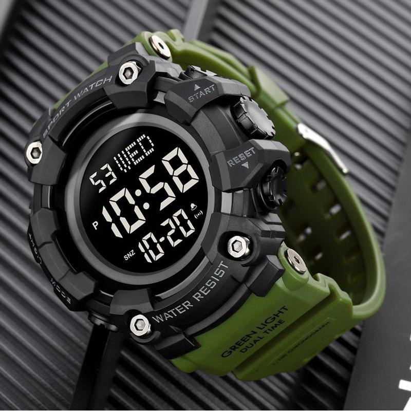 Fashion, accesorii si bijuterii - Barbati - Bijuterii barbati - Ceasuri barbati - Ceas barbatesc Skmei Sport Cronometru Digital Alarma Lumina Militar - Infinity.ro