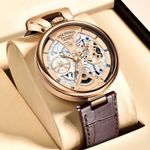 Fashion, accesorii si bijuterii - Barbati - Bijuterii barbati - Ceasuri barbati - Ceas barbatesc de mana Lige Fashion Elegant Luxury Quartz Analog Piele - Infinity.ro