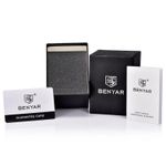 Fashion, accesorii si bijuterii - Barbati - Bijuterii barbati - Ceasuri barbati - Ceas barbati Benyar Cronograf Quartz Luxury Analog Otel Argintiu - Infinity.ro