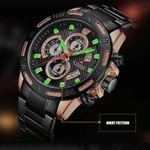 Fashion, accesorii si bijuterii - Barbati - Bijuterii barbati - Ceasuri barbati - Ceas barbati Naviforce Analog Afisare data Indici fosforescenti Negru - Infinity.ro