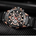 Fashion, accesorii si bijuterii - Barbati - Bijuterii barbati - Ceasuri barbati - Ceas barbati Naviforce Analog Afisare data Indici fosforescenti Negru - Infinity.ro