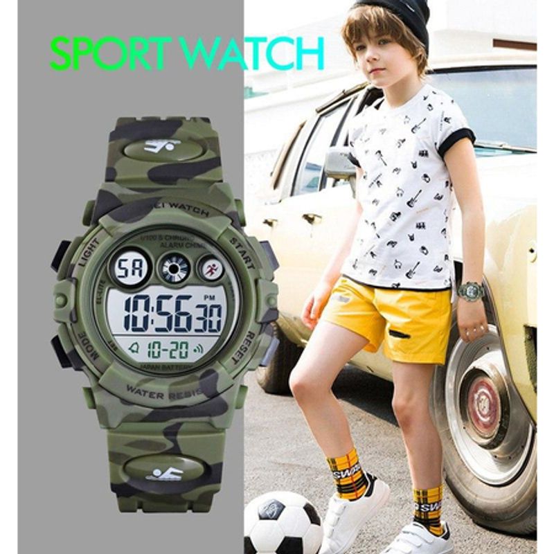 Fashion, accesorii si bijuterii - Copii - Accesorii copii - Bijuterii si ceasuri copii - Ceas copii, Army, Militar, Digital, Sport, Rezistent la socuri - Infinity.ro