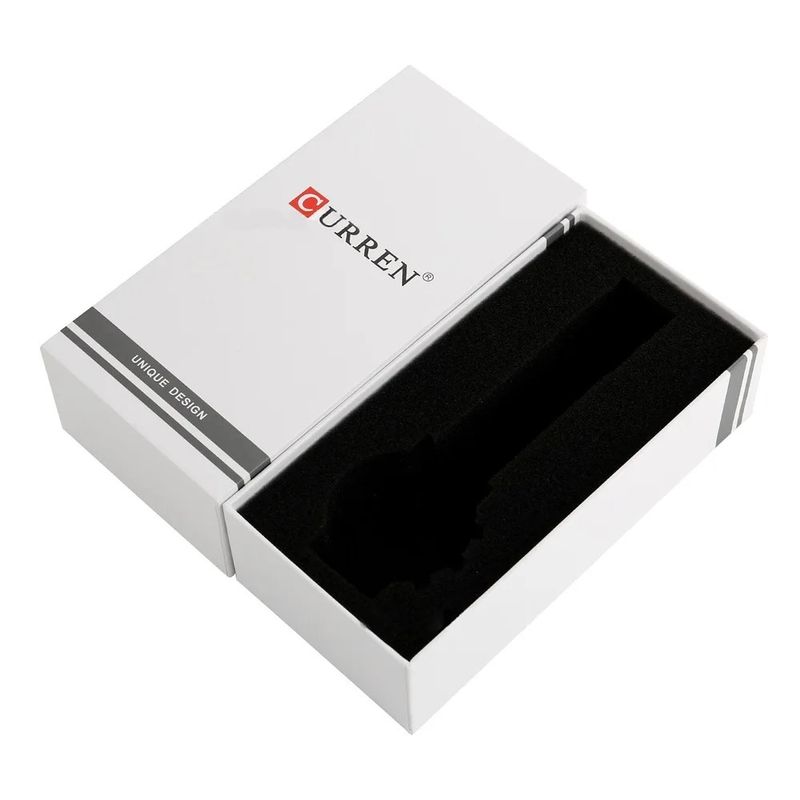 Fashion, accesorii si bijuterii - Femei - Bijuterii femei - Ceasuri femei - Ceas dama Curren Elegant – Cadran albastru, bratara argintie, stil elegant si modern - Infinity.ro