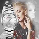 Fashion, accesorii si bijuterii - Femei - Bijuterii femei - Ceasuri femei - Ceas de dama elegant, Curren, Quartz, Fashion, Quartz, Otel inoxidabil - Infinity.ro